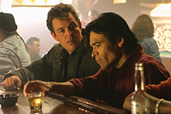 Danny Huston as Danny O'Brien and Tony Guerra as Sal Lopez