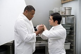 Laurence Fishburne and Freddy Rodriguez