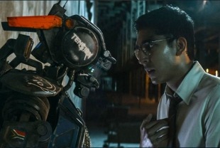 Chappie and Dev Patel as Deon