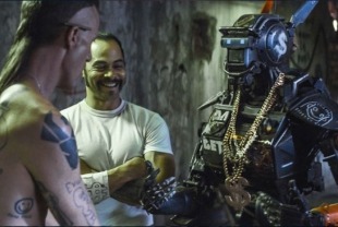 A scene from Chappie