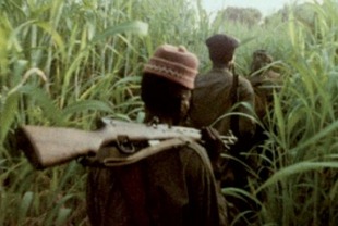 A scene from Concerning Violence