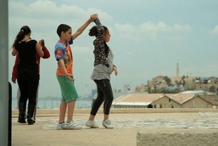 A scene from Dancing in Jaffa