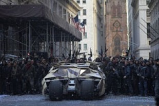 Gotham City under attack