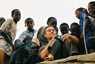 Brian Steidle in Darfur