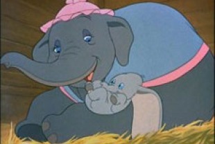 Dumbo's Mom and Dumbo