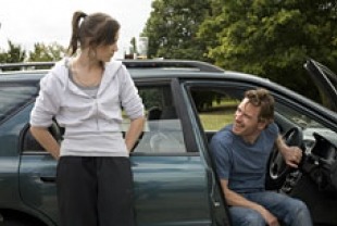 Katie Jarvis as Mia and Michael Fassbender as Connor