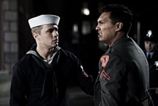 Ryan Phillippe as Doc and Adam Beach as Hayes