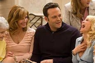 Mary Steenburgen as Marily, Vince Vaughn as Brad, and Kristin Chenoweth as Courtney