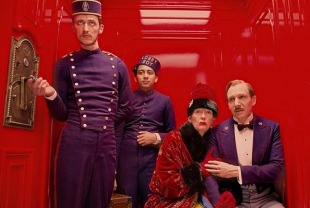 A scene from The Grand Budapest Hotel