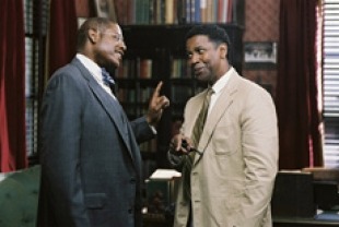 Forest Whitaker as James Farmer Sr. and Denzel Washington as Melvin Tolson