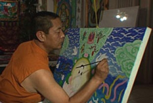 Lhanang Rinpoche in Art and the Creative Spirit