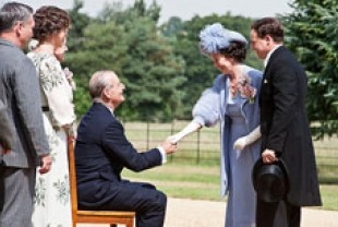 Olivia Williams as Eleanor, Bill Murray as FDR, Olivia Colman as Queen Elizabeth and Samuel West as King George VI