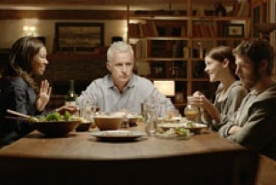 Gabrielle Union as Vicky, John Slattery as Gil, Jena Malone as Andie, and Zech Hilford as Seth