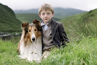 Mason as Lassie and Jonathan Mason as Joe