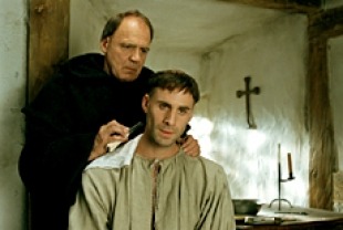 Bruno Ganz as Faher Johann von Staupitz and Joseph Fiennes as Martin Luther