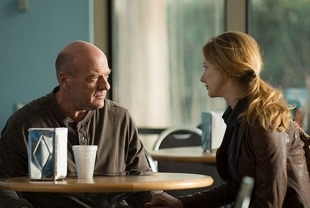Dean Norris as Kent and Judy Greer as Donna