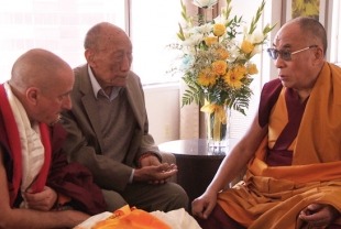Nicholas Vreeland and His Holiness The Dalai Lama
