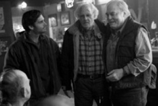 Will Forte as David, Bruce Dern as Woody and Stacy Keach as Ed