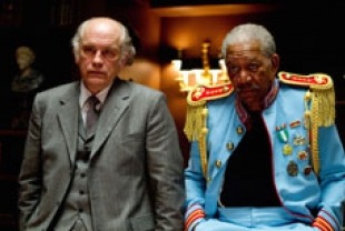 John Malkovich as Marvin and Morgan Freeman as Joe