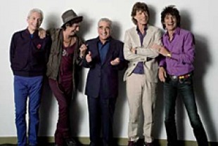 The Rolling Stones with director Martin Scorsese