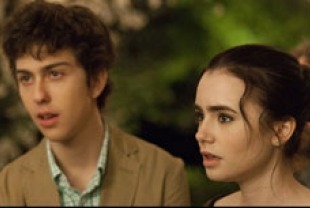 Nat Walff as Rusty and Lily Collins as Samantha