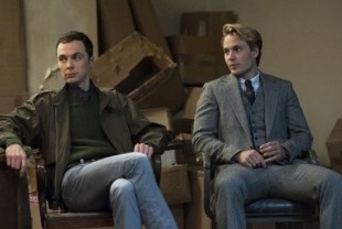 Jim PArsons as Tommy and Taylor Kitsch as Bruce