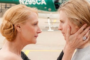 Patricia Clarkson as Sharon and Brit Marling a Sarah
