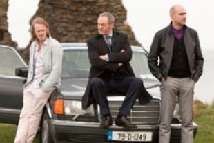 David Wilmot as Liam O'Leary, Liam Cunningham as Francis Sheehy and Mark Strong as Clive Cornell