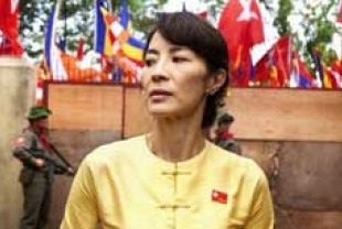 Michelle Yeoh as Aung San Suu Kyi