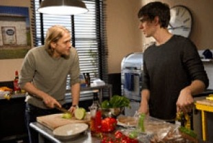  Charlie Hunnam as Gavin and Christopher Gorham as Chris