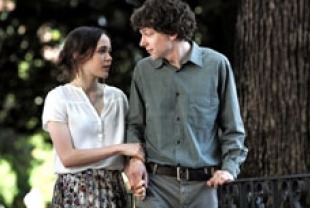 Ellen Page as Monica and Jesse Eisenberg as Jack
