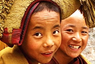 Boy Tibetan Buddhist Monks