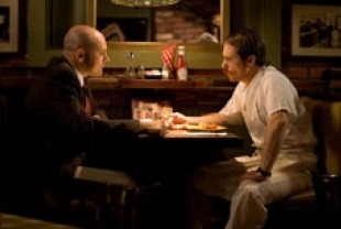 Rob Corddry as Terry Schemerhorn and Sam Rockwell as Bill Greaves