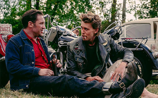 Tom Hardy as Johnny and Austin Butler as Benny