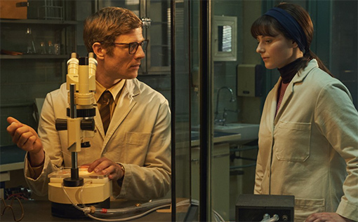 James Norton as Robert Edwards and Thomasin McKenzie as Jean Purdy