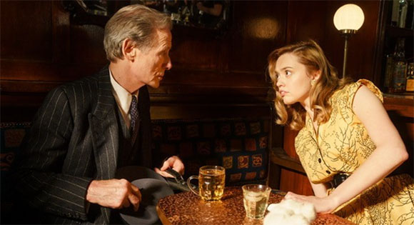 Bill Nighy as Williams and Aimee Lou Wood as Margaret