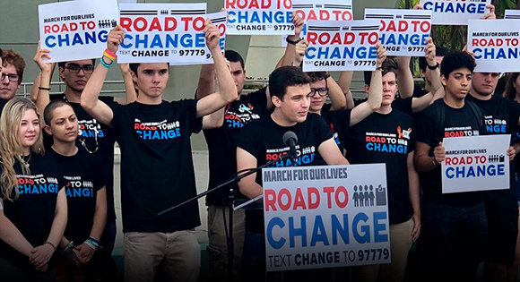 The Parkland students on the Road to Change