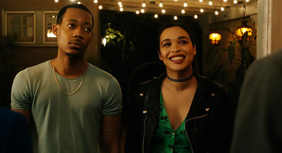 Tyler James Williams as Paul and Cleopatra Coleman as Trina
