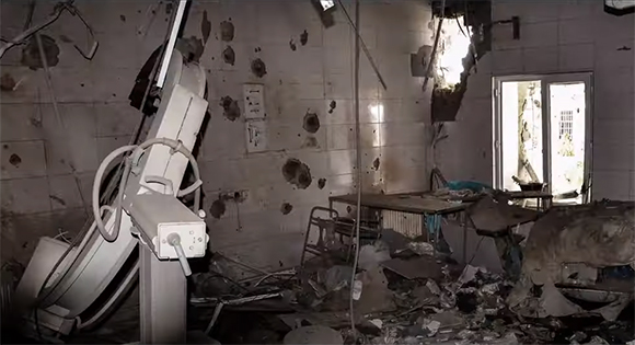 Destruction of a Doctors without Borders Hospital in Afghanistan.
