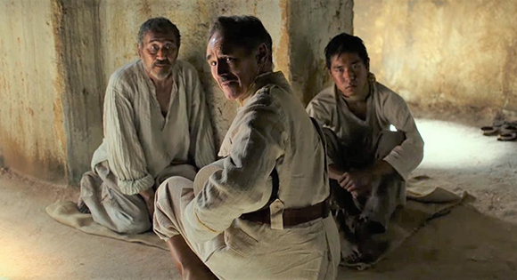 The Magistrate tries to help two of the barbarians.
