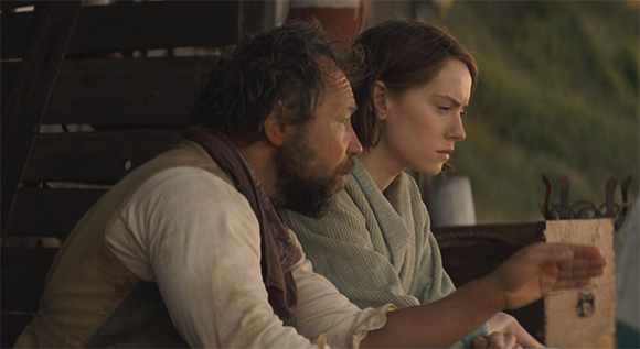 Steven Graham as Bill Burgess and Daisy Ridley as Trudy