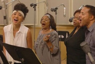 A scene from 20 Feet From Stardom