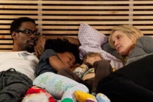 Chris Rock as Mingus, Talen Riley as Willow, Owen Shipman as Lulu and Julie Delpy as Marion