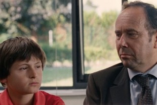 Charles Merienne as Ugo and Olivier Gourmet as Jerome