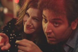 Kathryn Hahn as Rachel and Josh Radnor as Jeff