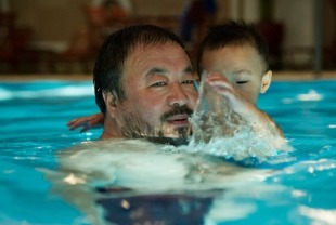 Ai Weiwei and his son Ai Lao