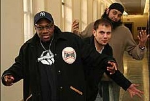 Preacher Moss, Mohammed Amer, and Azhar Usman