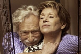 Pierre Richard as Albert and Jane Fonda as Jeanne