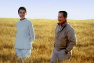 Audrey Hepburn as Hap and Richard Dreyfuss as Pete