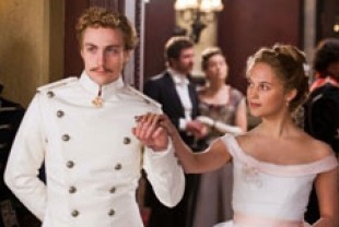 Aaron Johnson as Count Vronsky and Alicia Vikander as Kitty